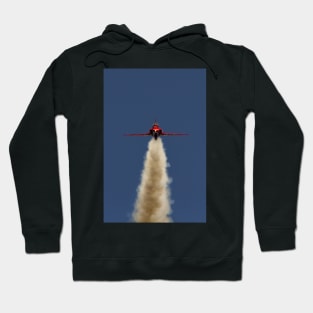 Red Arrow Head On Hoodie